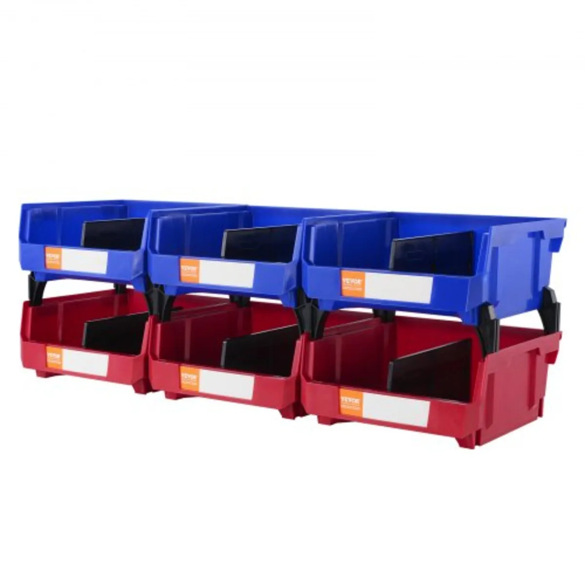 Plastic Storage Bin, (11-Inch x 11-Inch x 5-Inch),