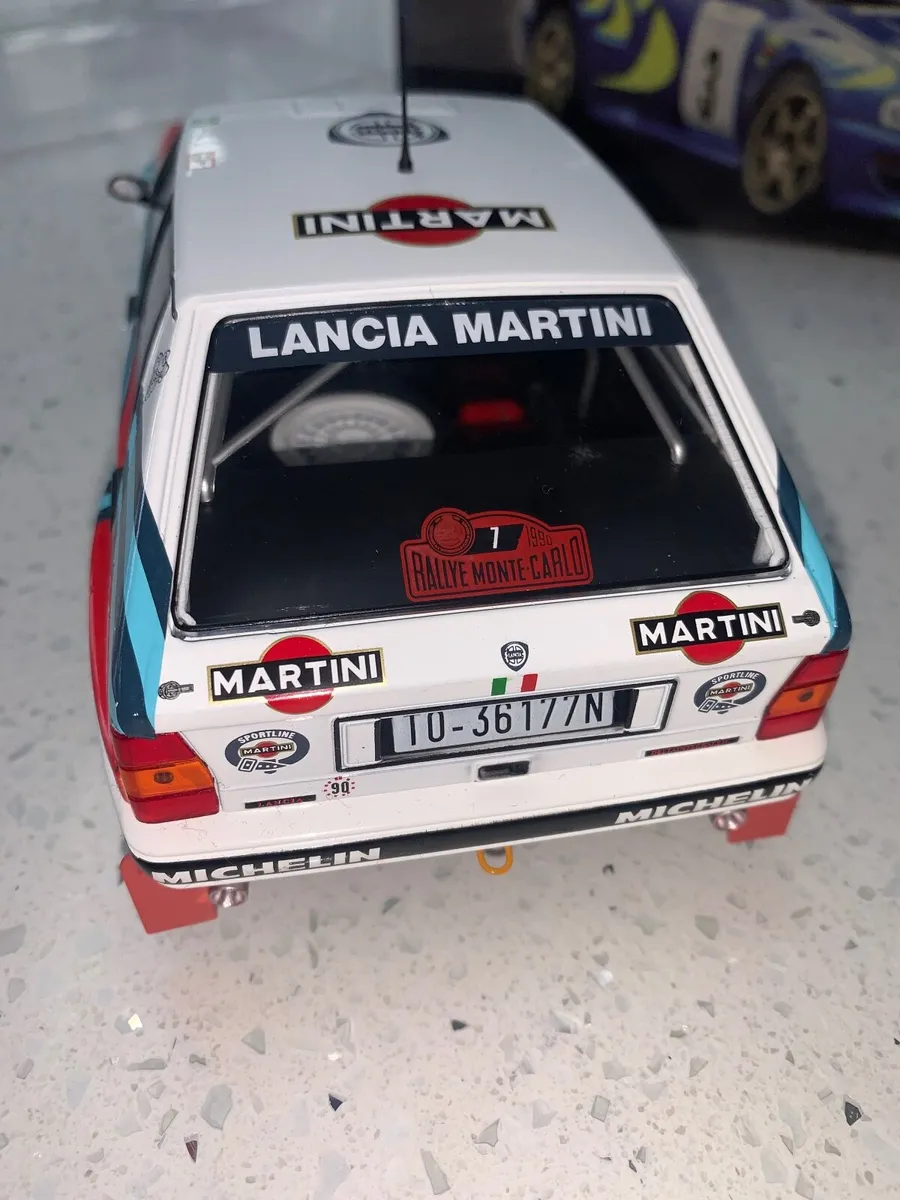 Wrc rally Lancia martini 1 18 diecast - Image 2