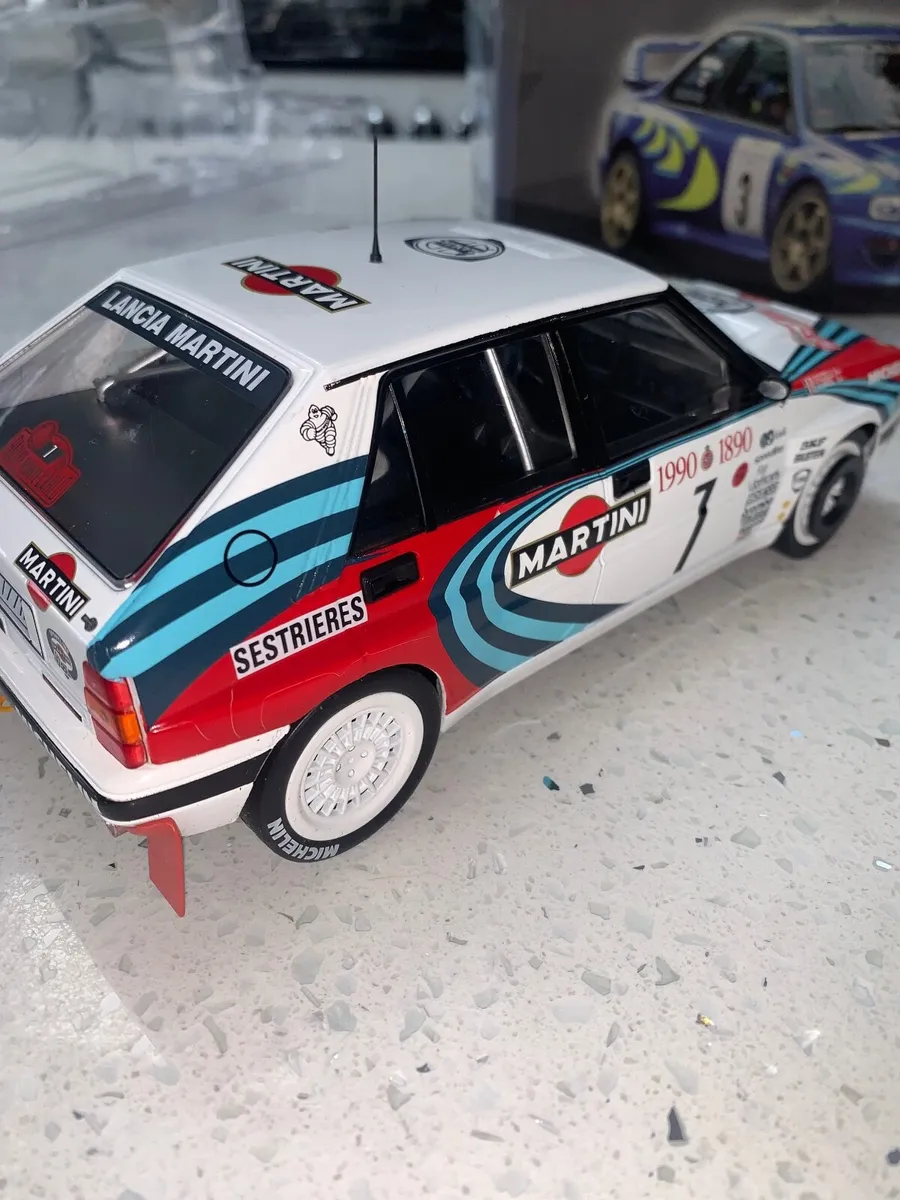 Wrc rally Lancia martini 1 18 diecast - Image 3