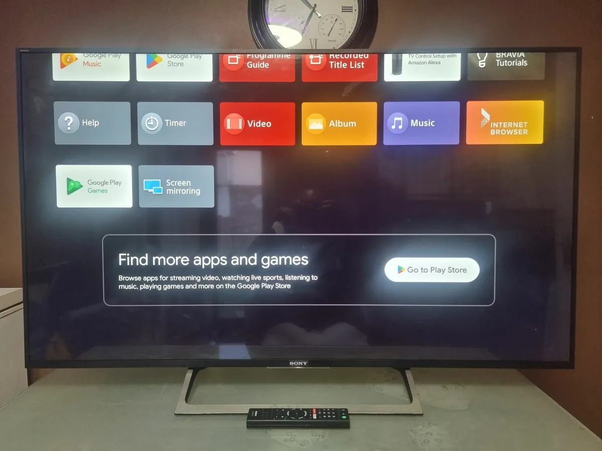 55" Sony 4K Ultra HD HDR Android Smart LED TV - Image 4