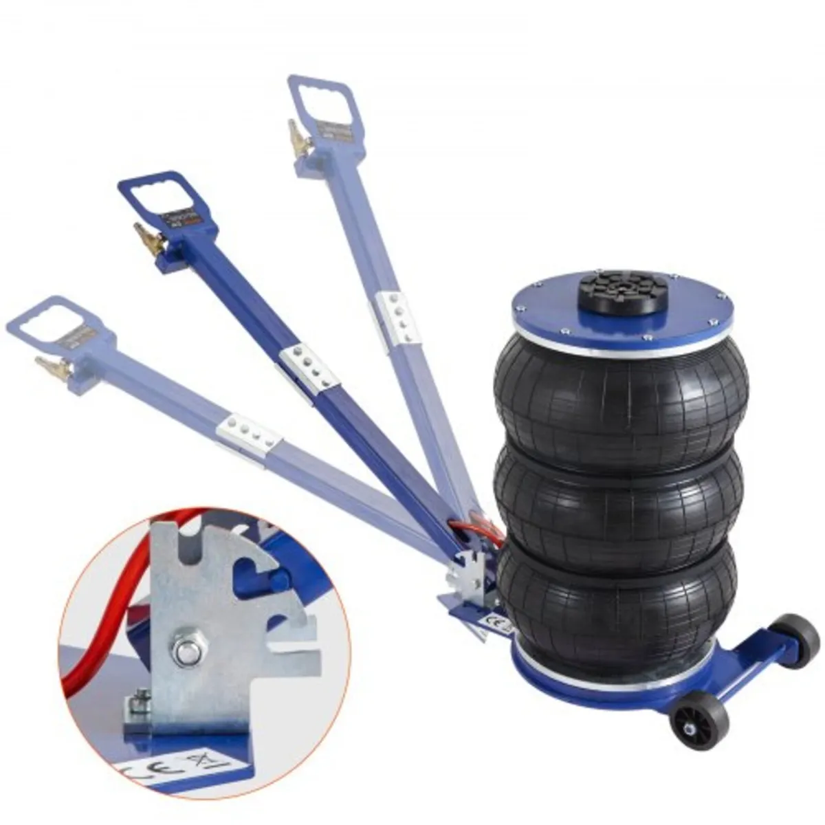 Air Jack, 5 Ton/11000 lbs Triple Bag Air Jack, Air