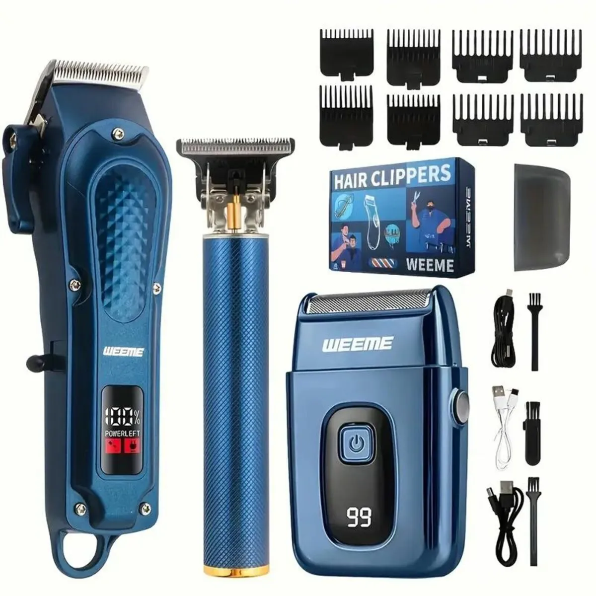 Men's Professional Hair & Beard Grooming Kit - Image 1