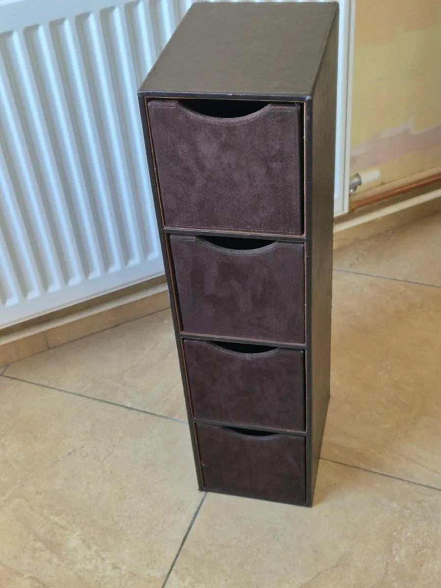 4 Drawer Narrow Storage Unit - Image 1