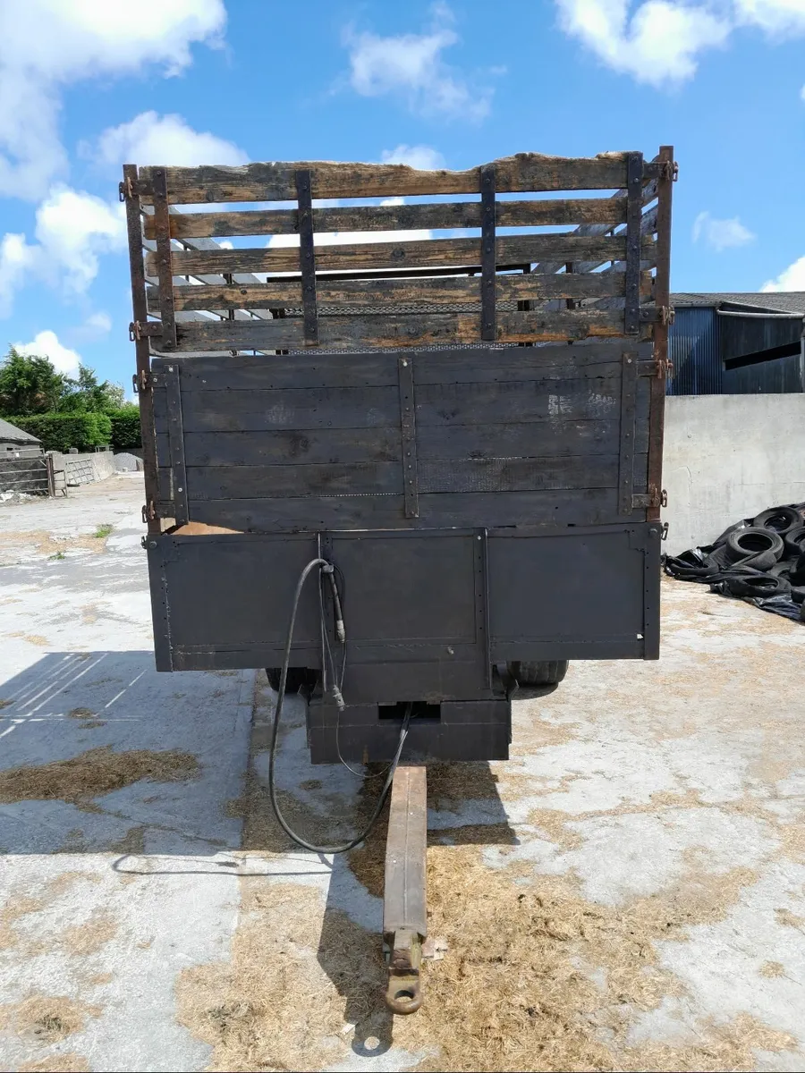 Tipping silage/ grain trailer 12x7 - Image 2