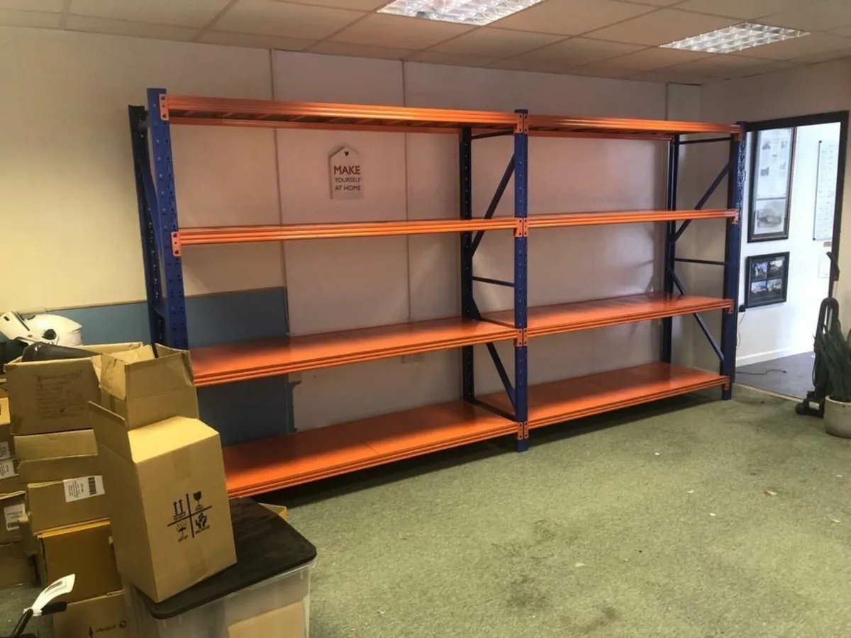 Heavy Duty New Longspan Shelving Racking Bays - Image 1