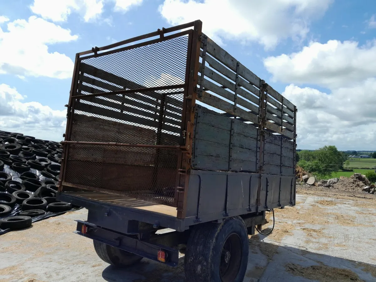 Tipping silage/ grain trailer 12x7 - Image 3