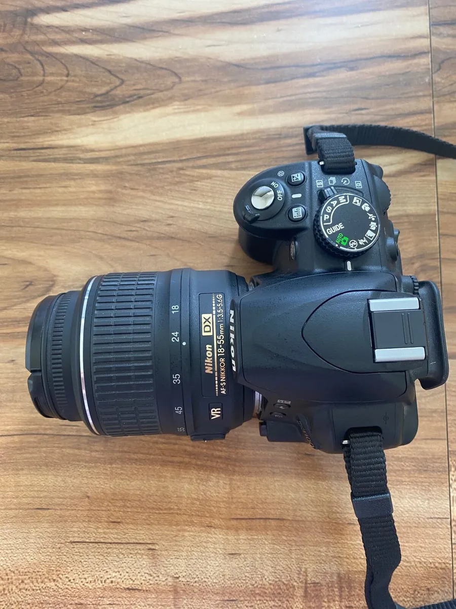 Nikon D3100 DSLR Camera + 18-55mm Zoom Lens - Image 2
