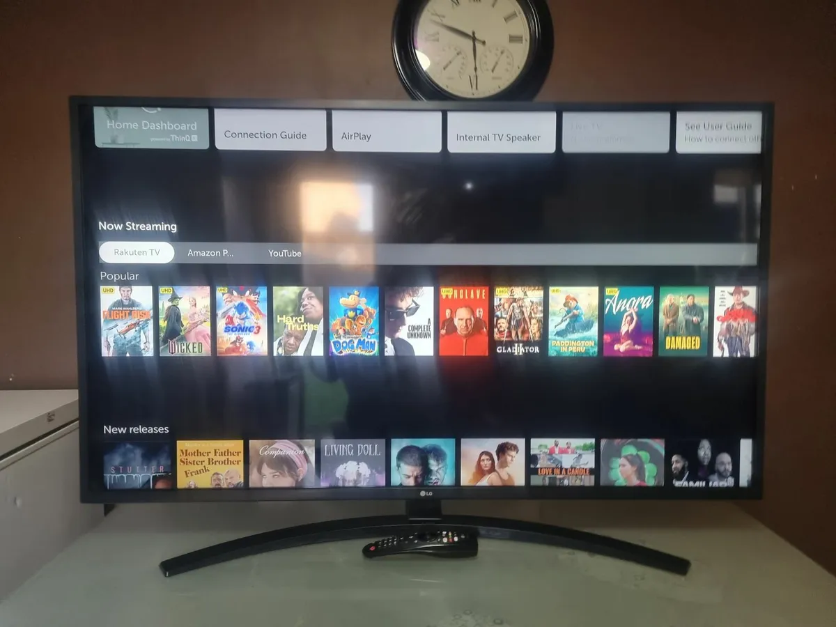 50" LG 4k Ultra HD HDR Smart LED TV + Magic Remote - Image 2