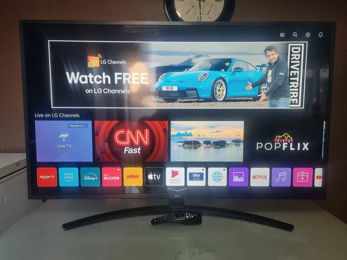 50" LG 4k Ultra HD HDR Smart LED TV + Magic Remote - Image 1