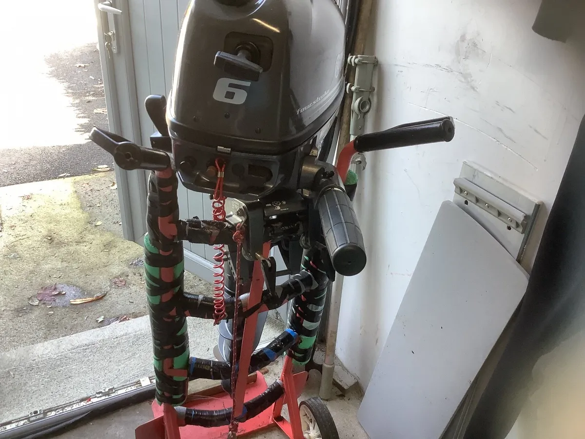 Yamaha 6 HP/ 4Stroke like new - Image 3