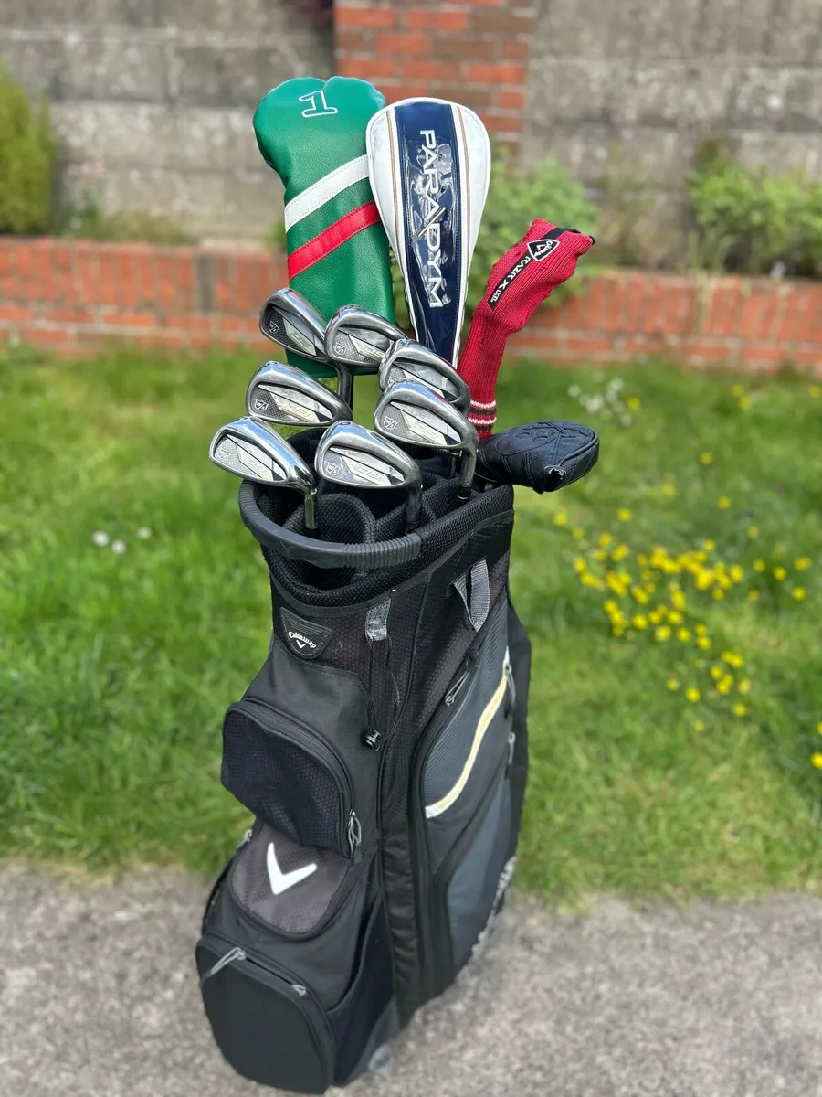 Full set of golf clubs - Image 1