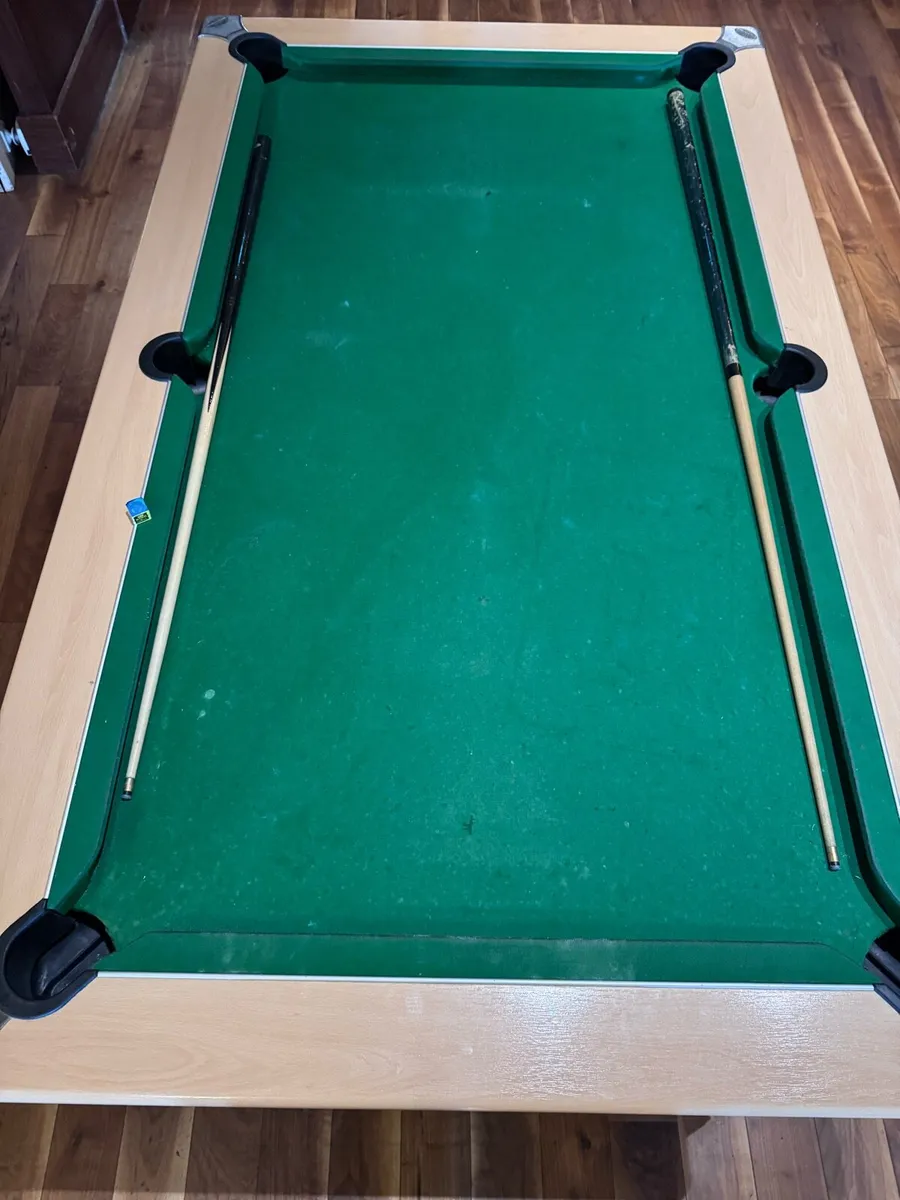 Pool table 6ft x 3'6 - Image 2