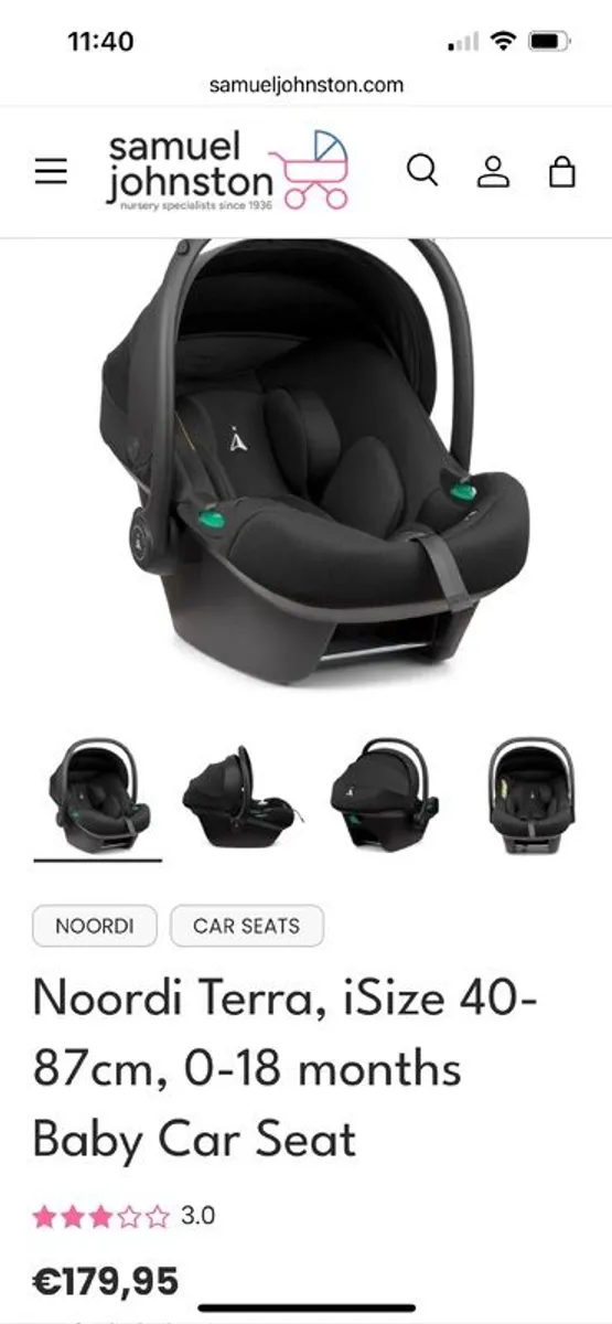 Noordi Terra car seat - Image 2