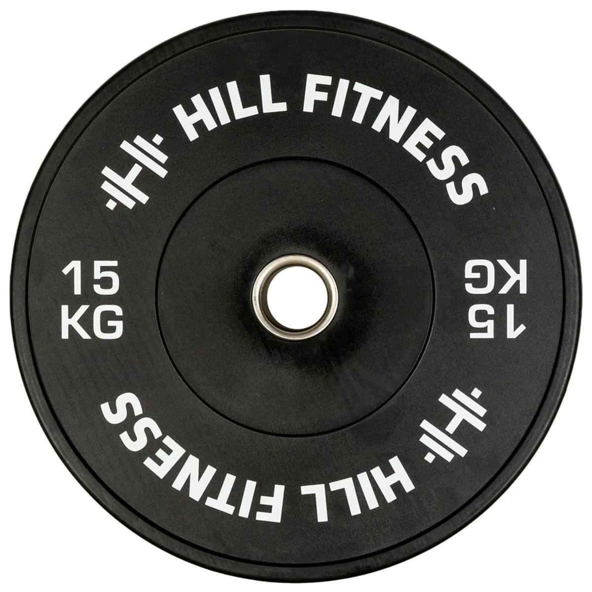 Hill Icon Black Bumper Plates (Pairs)- Weights Gym - Image 4