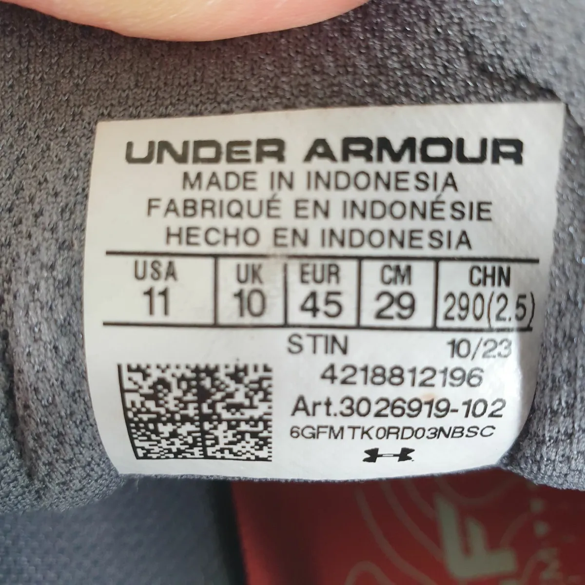 Under armour hovr golf shoes size 10 - Image 4