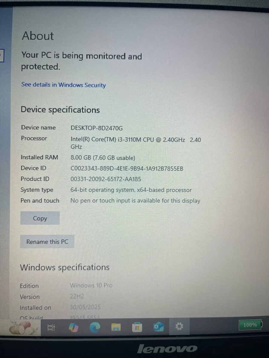 Cheap Lenovo laptop for sale - Image 4