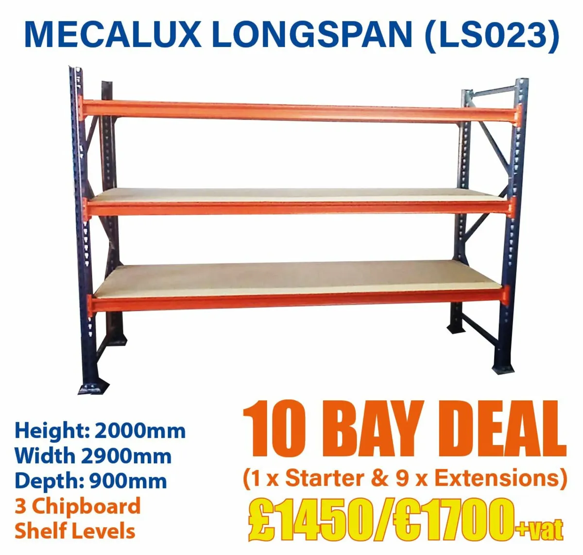 Used Garage Shelving (ref:LS023) - Image 3