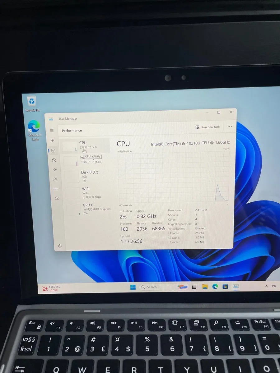 Dell Latitude 7210 2in1 Laptop i5/8GB/128SSD - Image 2
