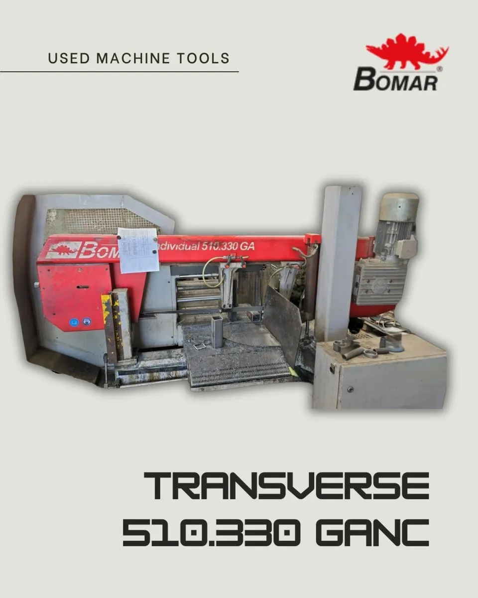 BOMAR Transverse 510.330 GANC – Used Machine Tool - Image 1