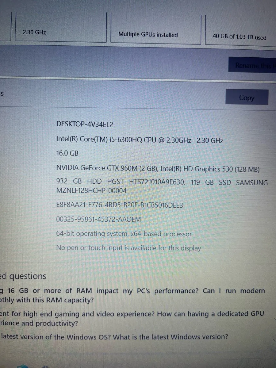 Asus laptop for sale - Image 4