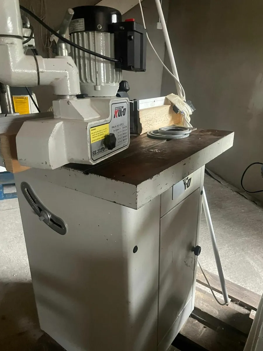KUFO SK-32FD Small Spindle Moulder +Power Feed - Image 1