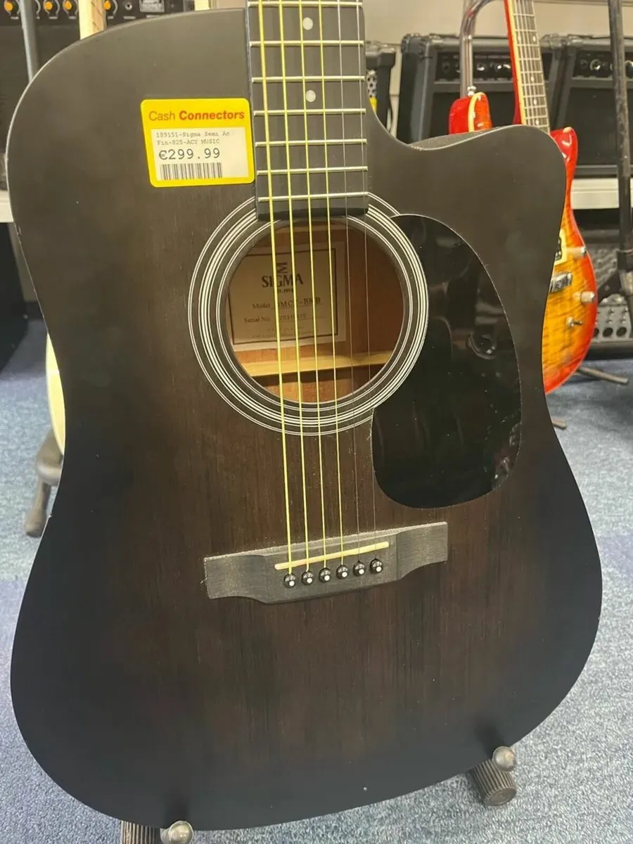 Sigma DMCE electro acoustic guitar - Image 1