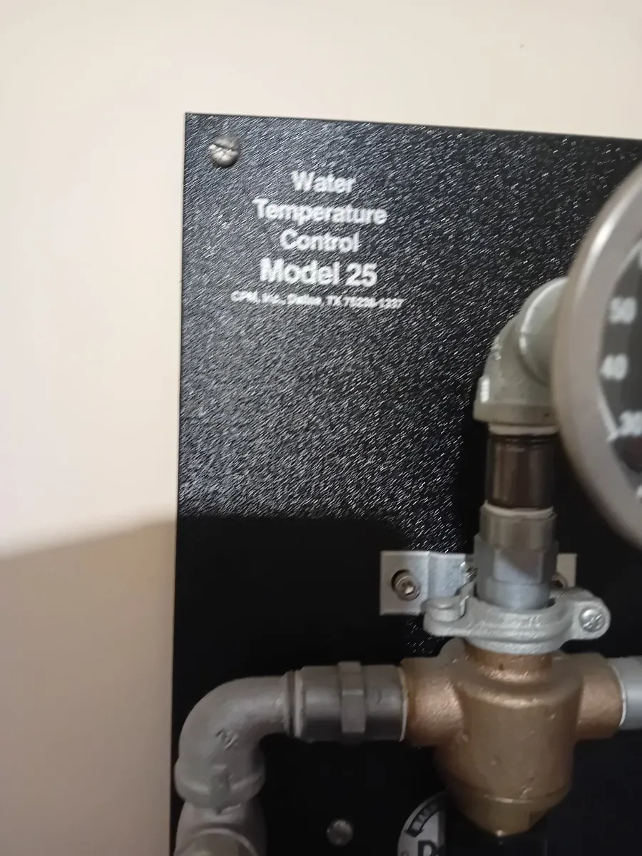 Water Temperature Control. No 25 - Image 2