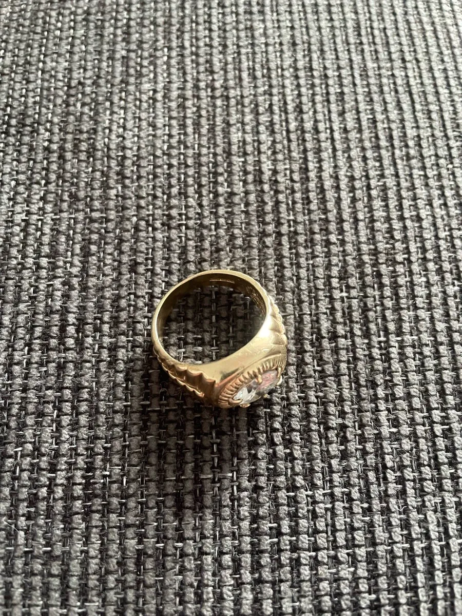Gold ring 12.5g 9ct - Image 1