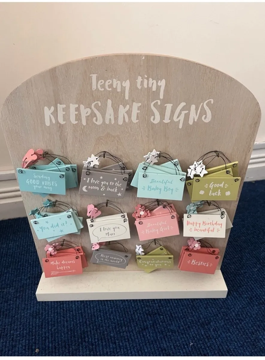 *Gift Shop* Little Keepsake Signs Slate Plaques! - Image 1