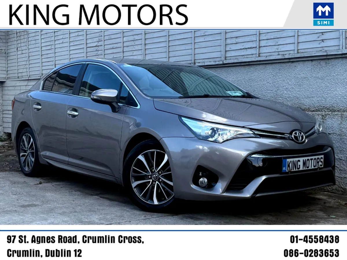 Toyota Avensis 2018 SOL TOP SPEC / LEATHER /CAMERA - Image 1