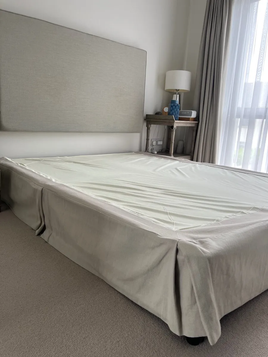 King bed 5ft with Headboard - Image 4