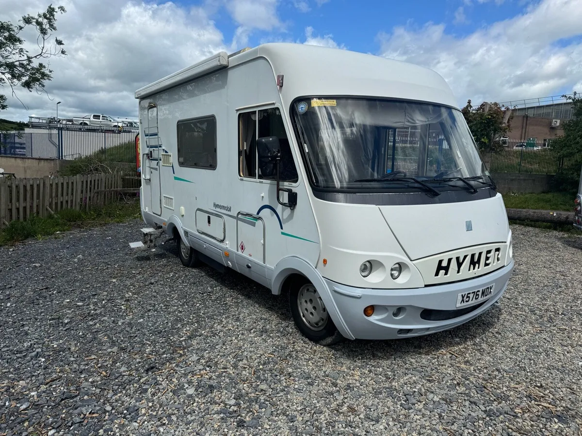 Fiat ducato 06LHD Hymer Hymermobil car license - Image 1