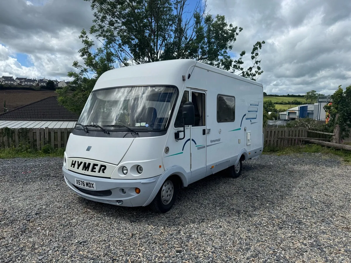 Fiat ducato 06LHD Hymer Hymermobil car license - Image 2