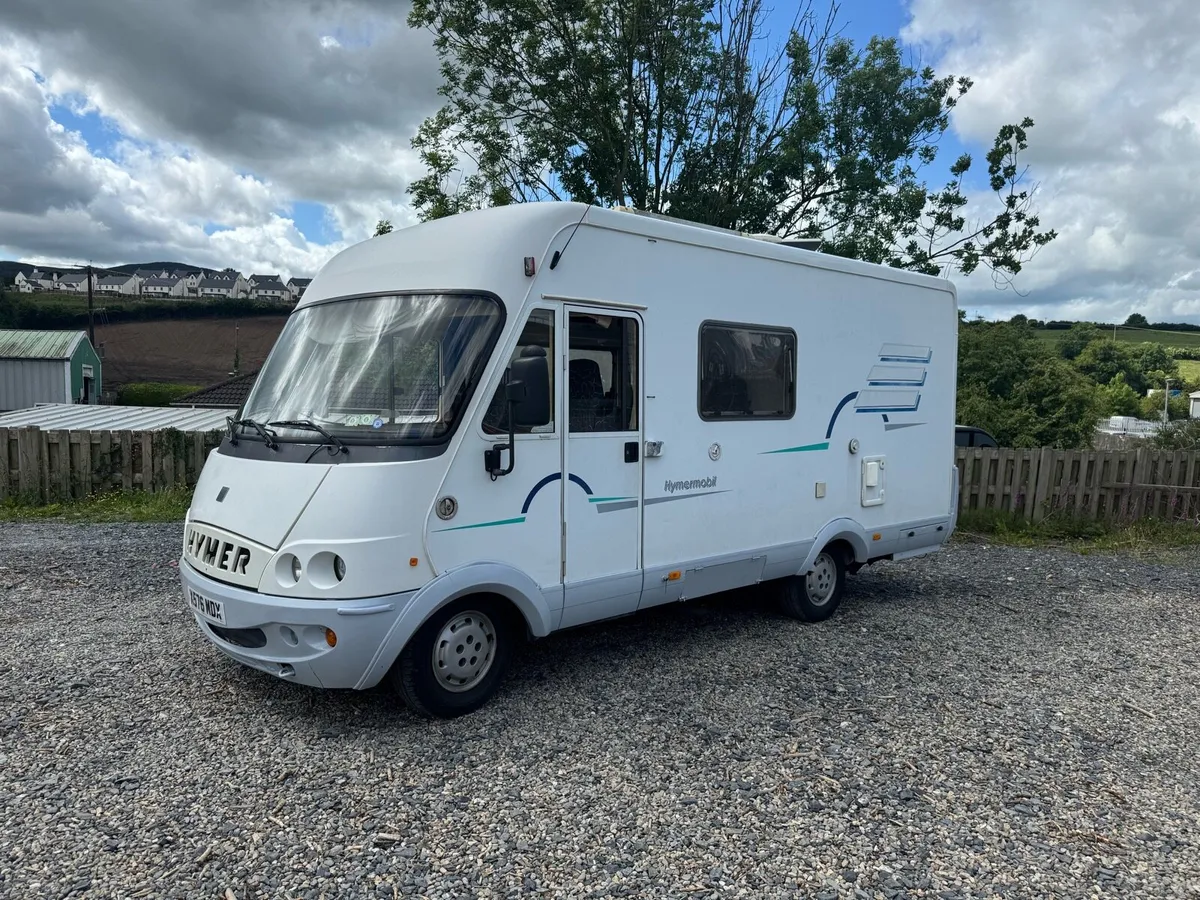 Fiat ducato 06LHD Hymer Hymermobil car license - Image 3