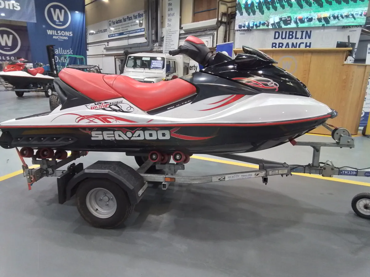 Ex Inland Fisheries Seadoo 4-Tec Jetski - Image 1