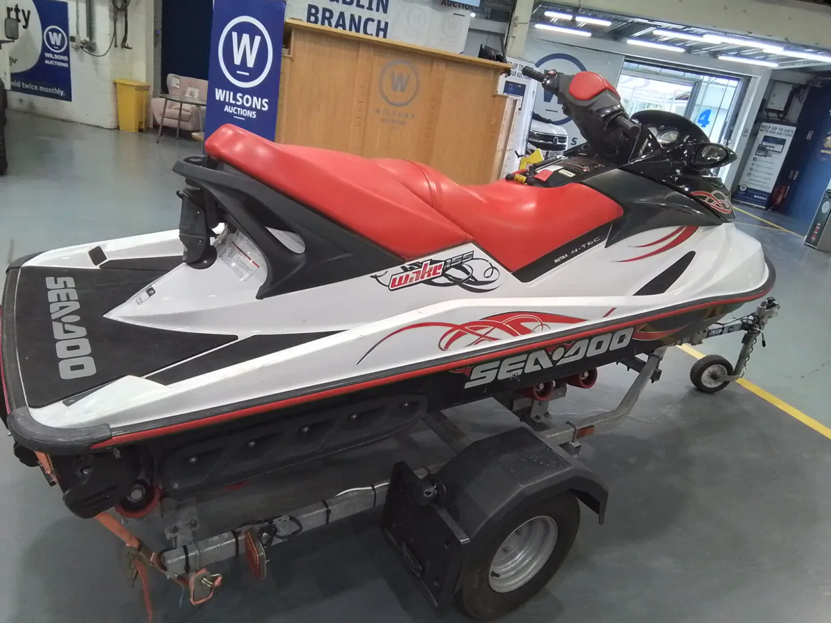 Ex Inland Fisheries Seadoo 4-Tec Jetski - Image 4