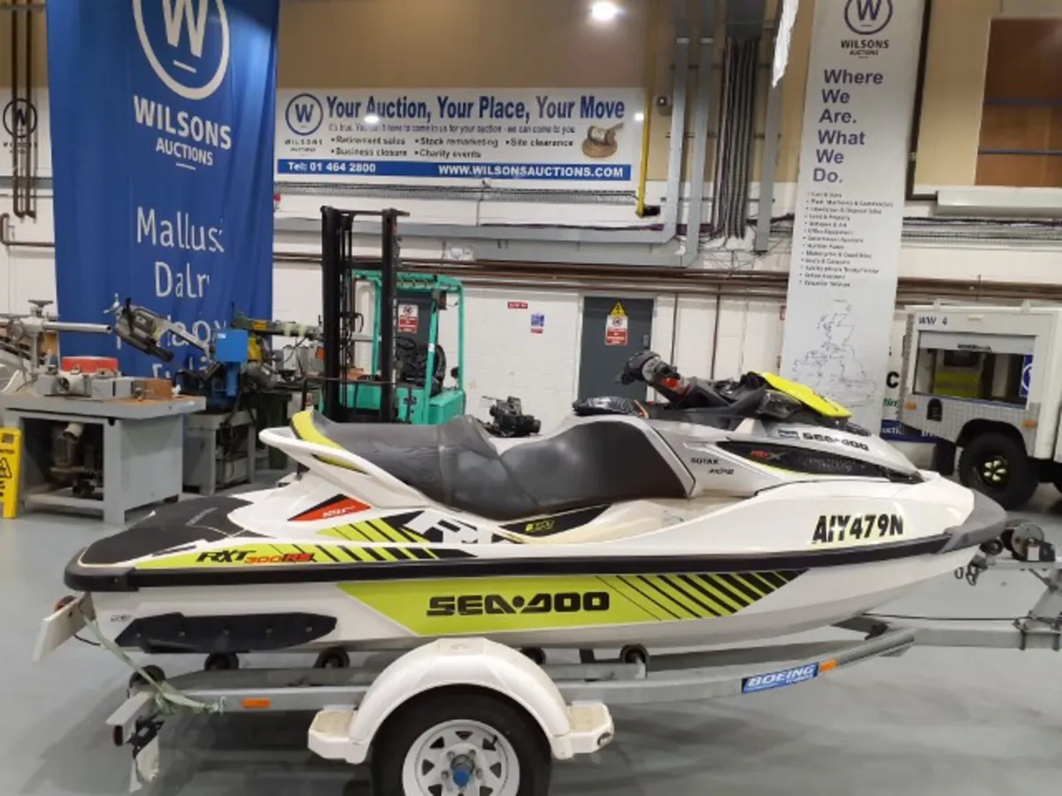 Seadoo RTX Jet Ski & trailer (Government Body) - Image 3