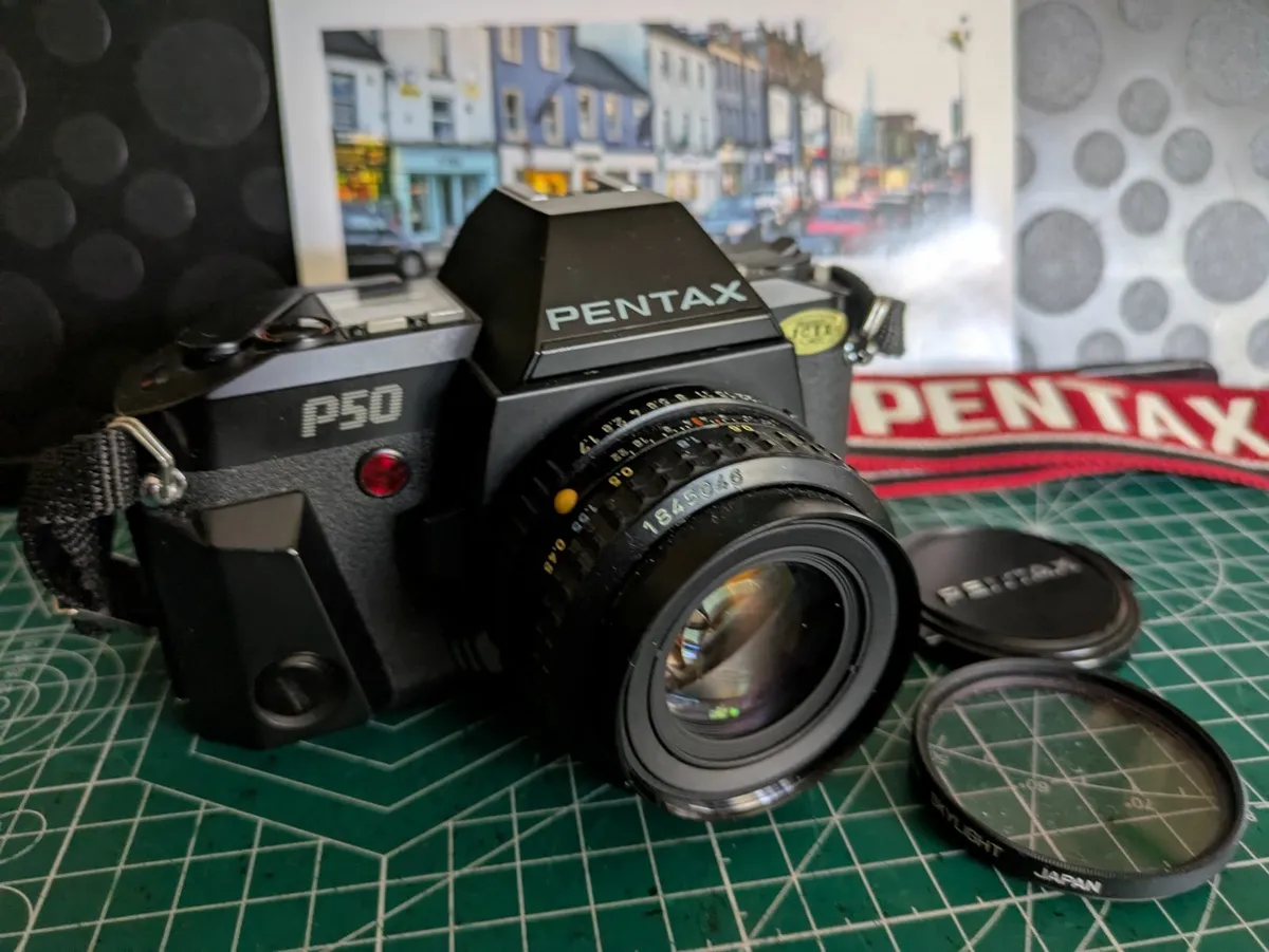 🎞️ Pentax P50 program film SLR camera+ 50mm/1.7 - Image 1