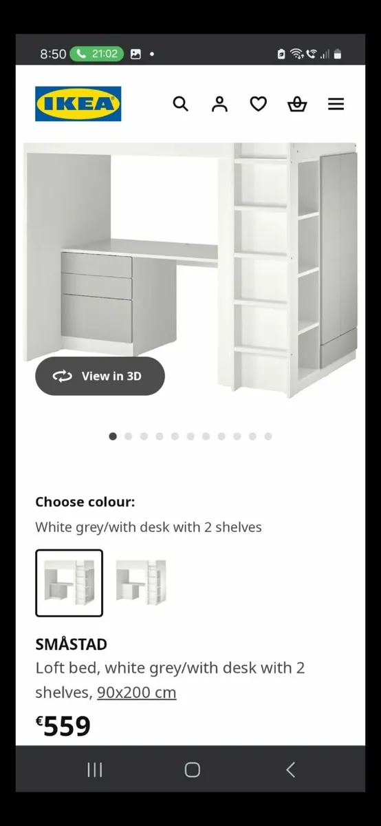 2 bunk beds