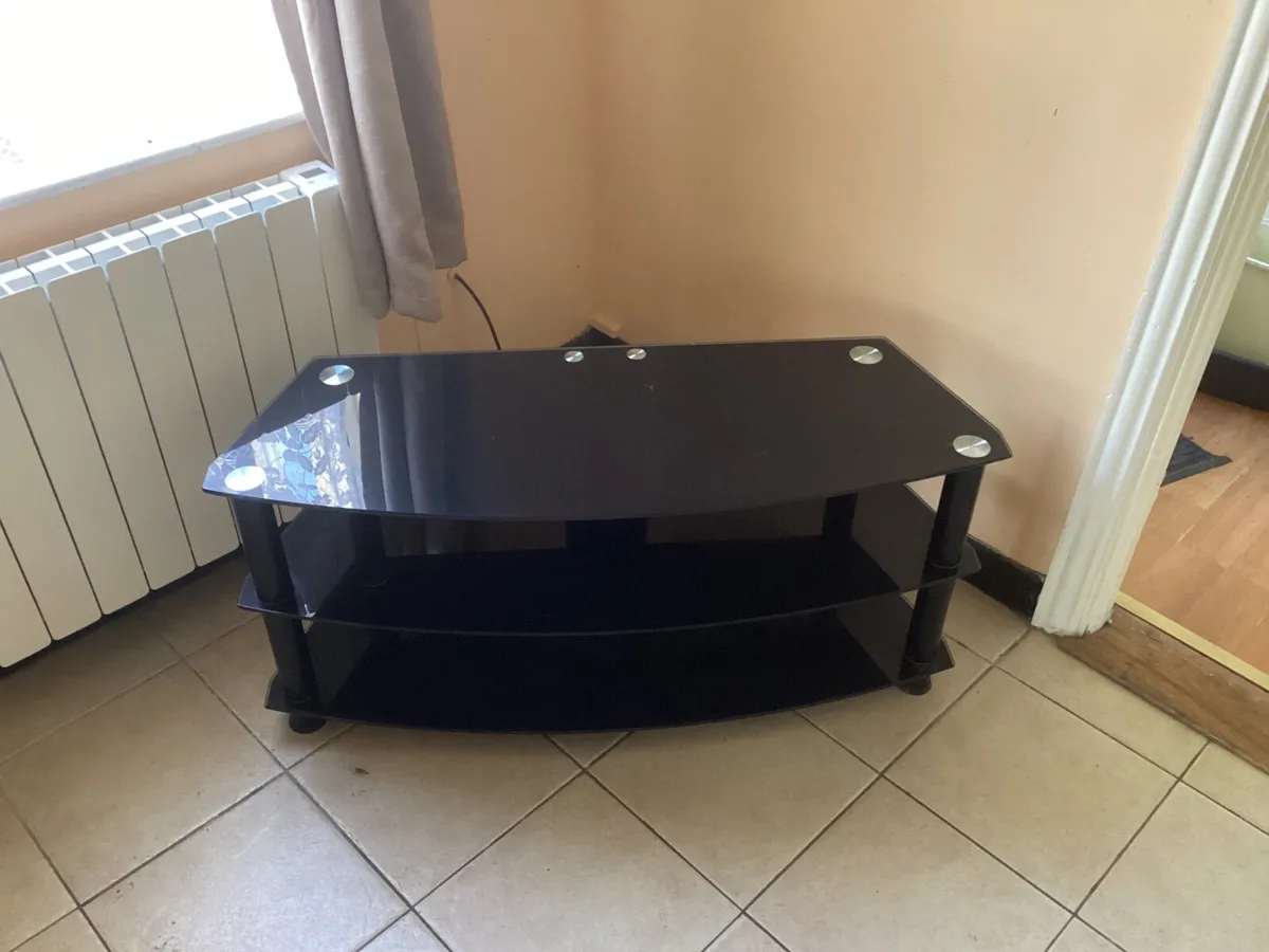 Glass T.V. stand - Image 3