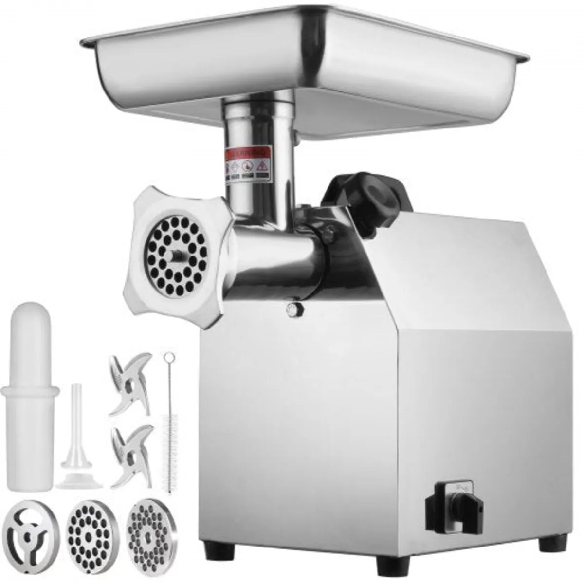 Electric Meat Grinder, 794 Lb/H Capacity, 1100W (6