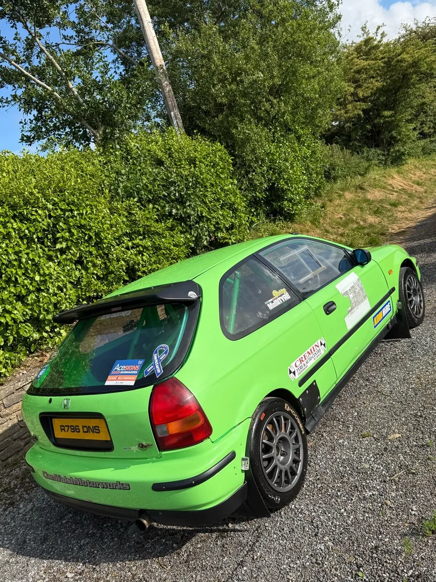 Honda civic class 16 rally car - Image 4