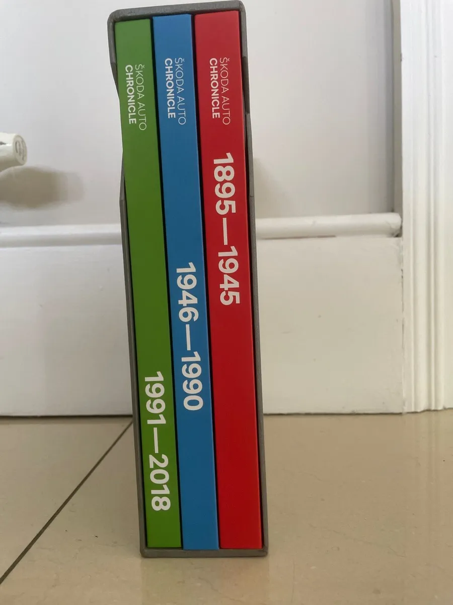 Skoda books threw the years - Image 2