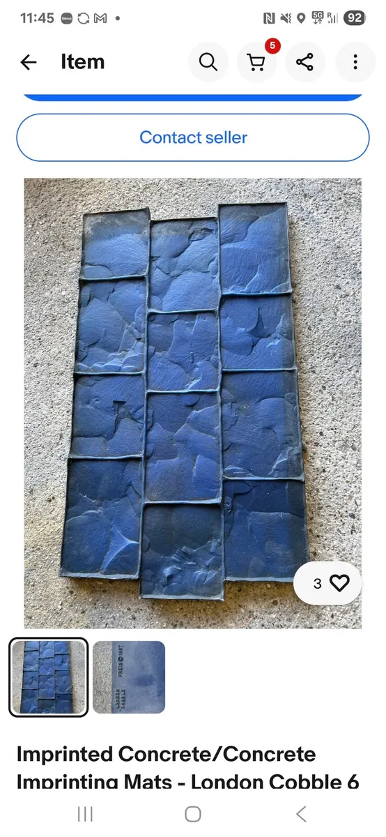 Concrete imprint - Image 1