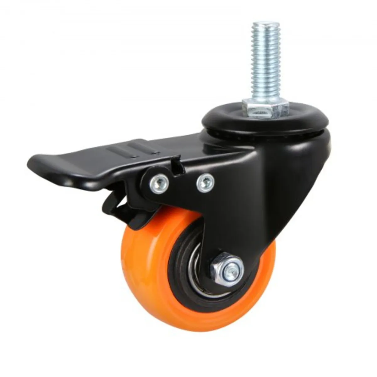 Caster Wheels, 2 inch, Set of 4, 110 lbs Load Capa