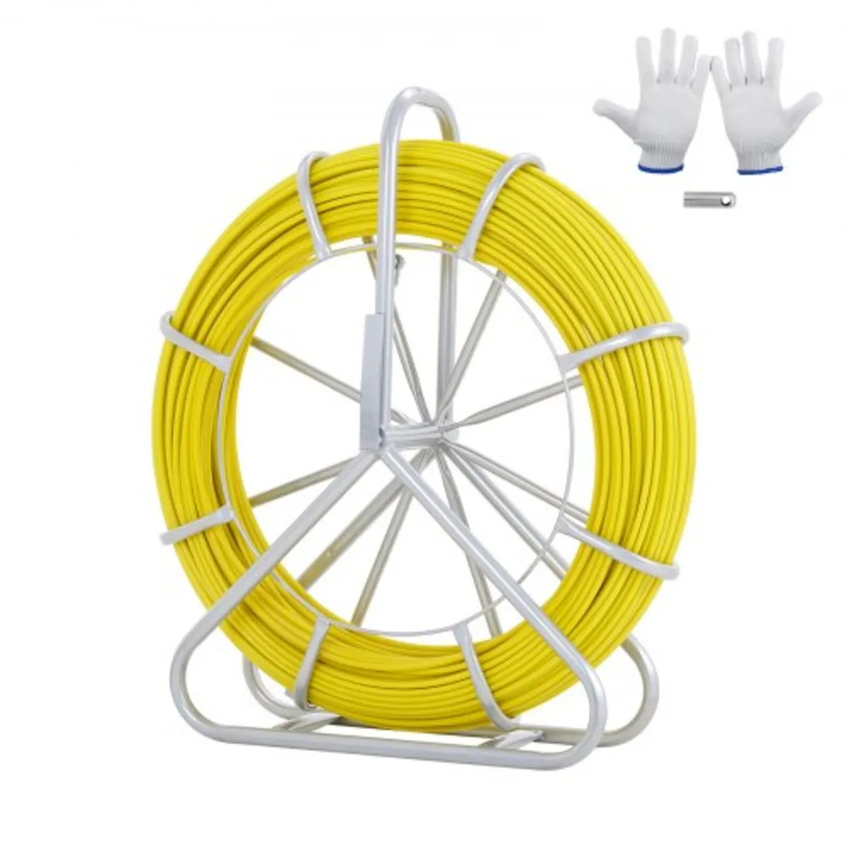 Fish Tape Fiberglass, 492 ft, 5/16 in, Duct Rodder