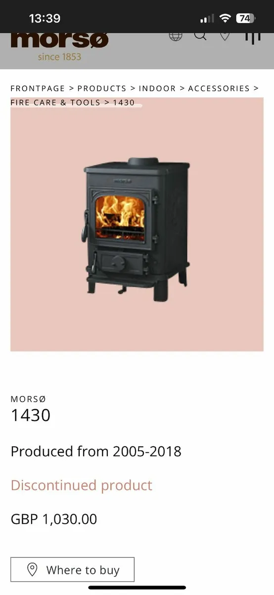 Stove & Fireplace Hearth & Surround - Image 2
