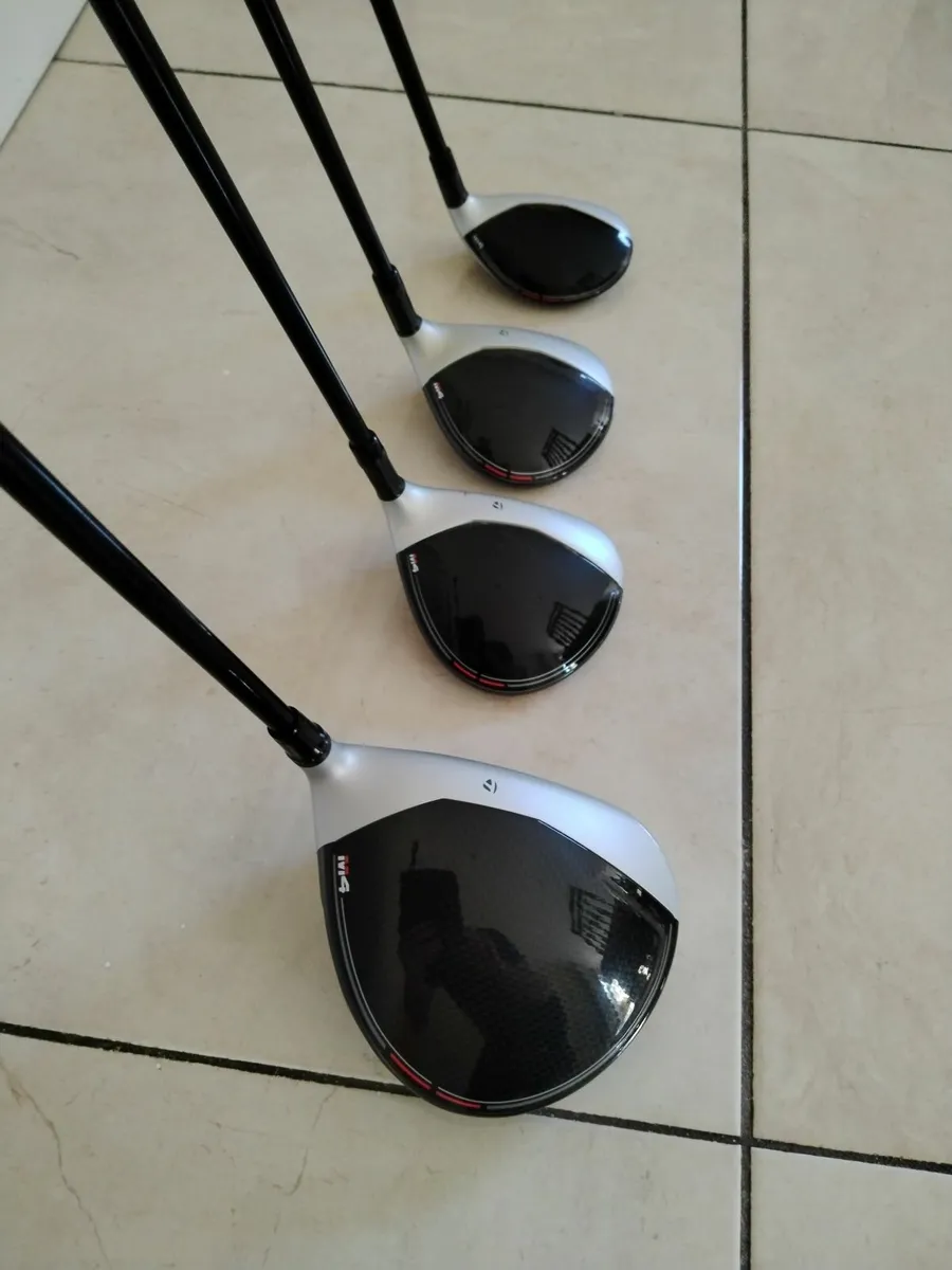TaylorMade M4 Driver, 3 wood, 5 wood and 4 hybrid - Image 2