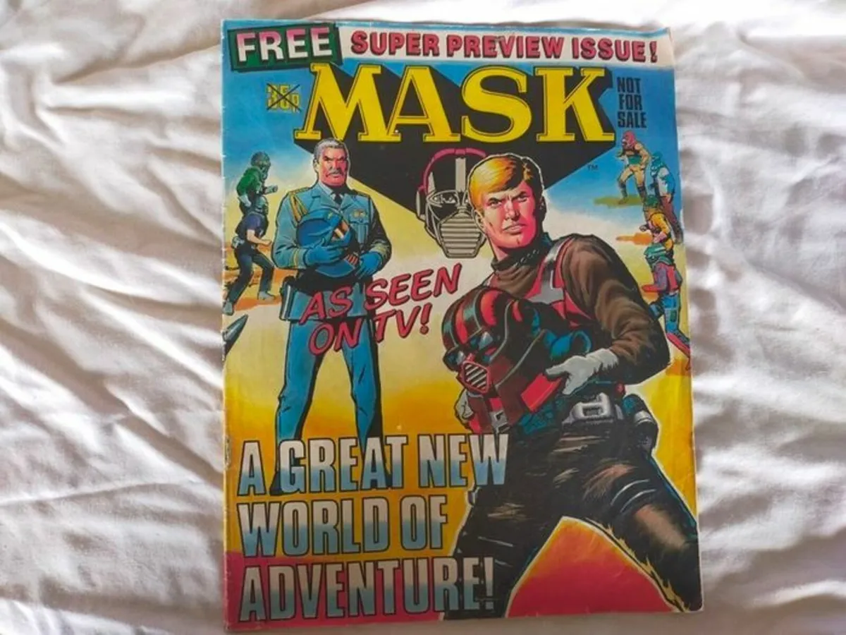 Mask 1986 Super Preview Issue Ipc Magazines - Image 1