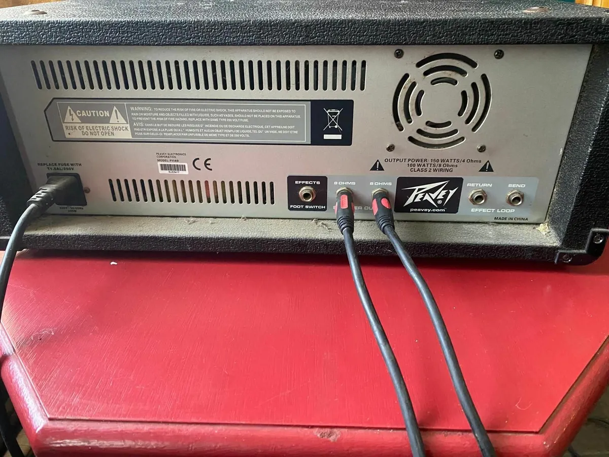 Peavey Amp and Speakers - Image 2